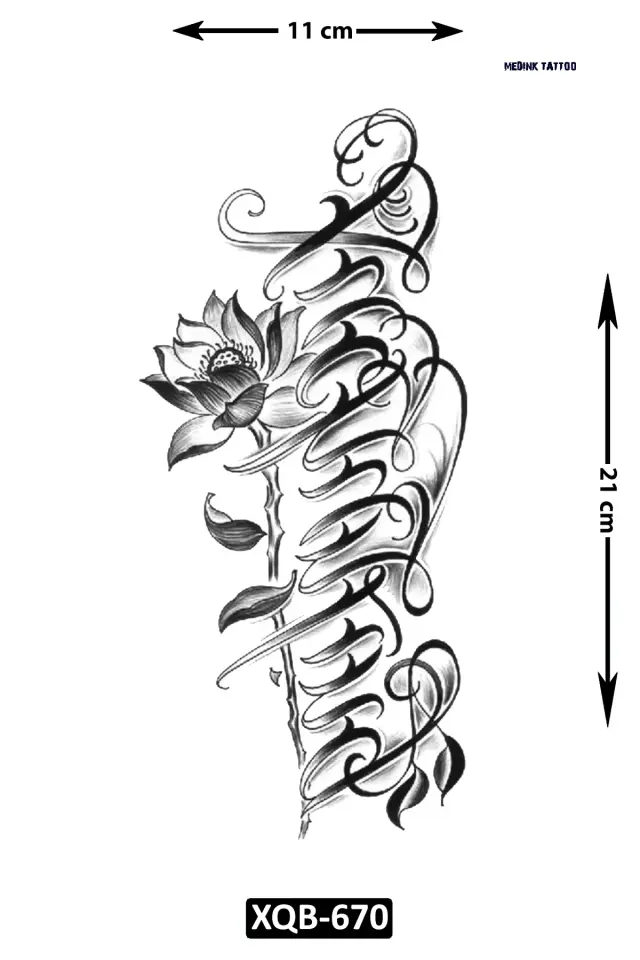 Orta Boy Dövme XQB-670