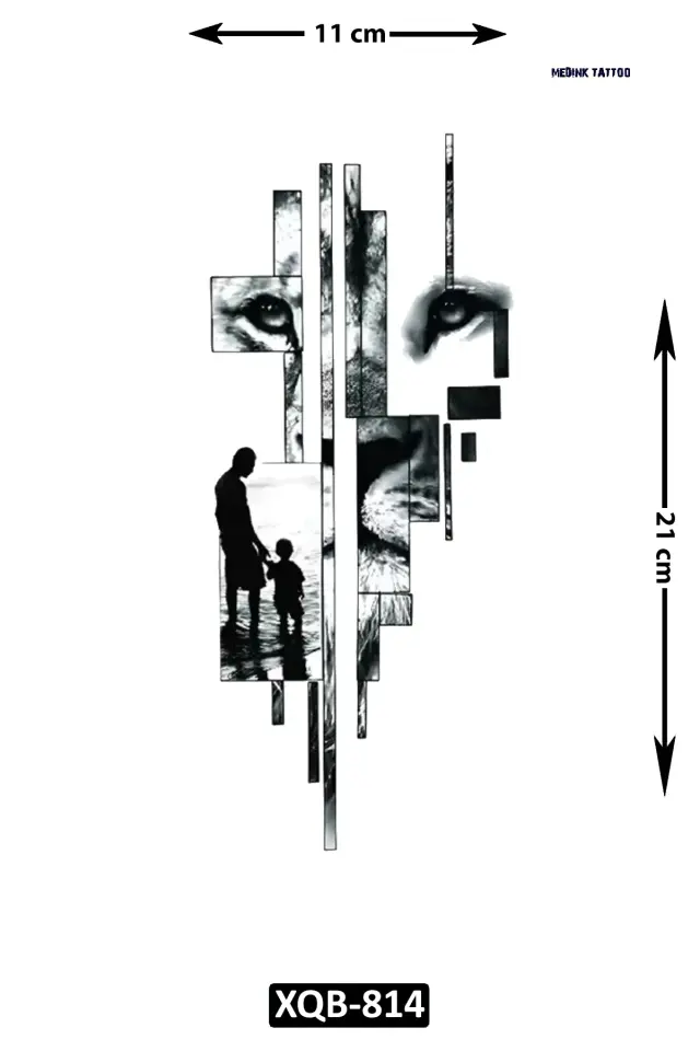 Orta Boy Dövme XQB-814