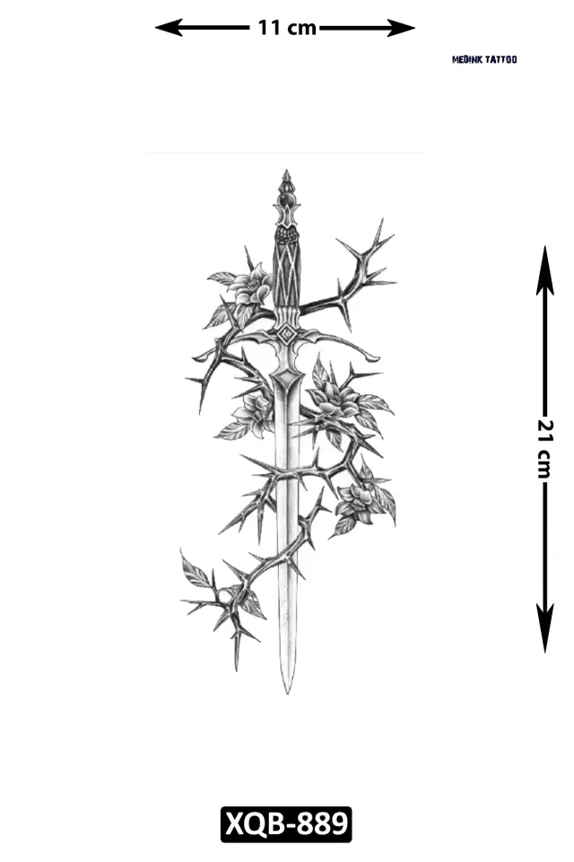 Orta Boy Dövme XQB-889