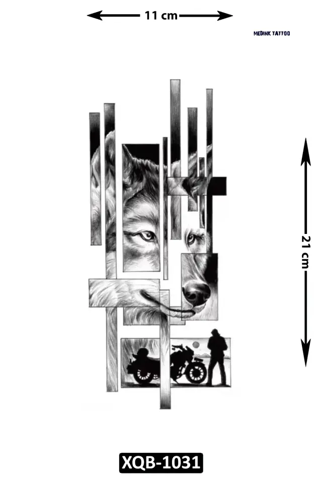 Orta Boy Dövme XQB-1031