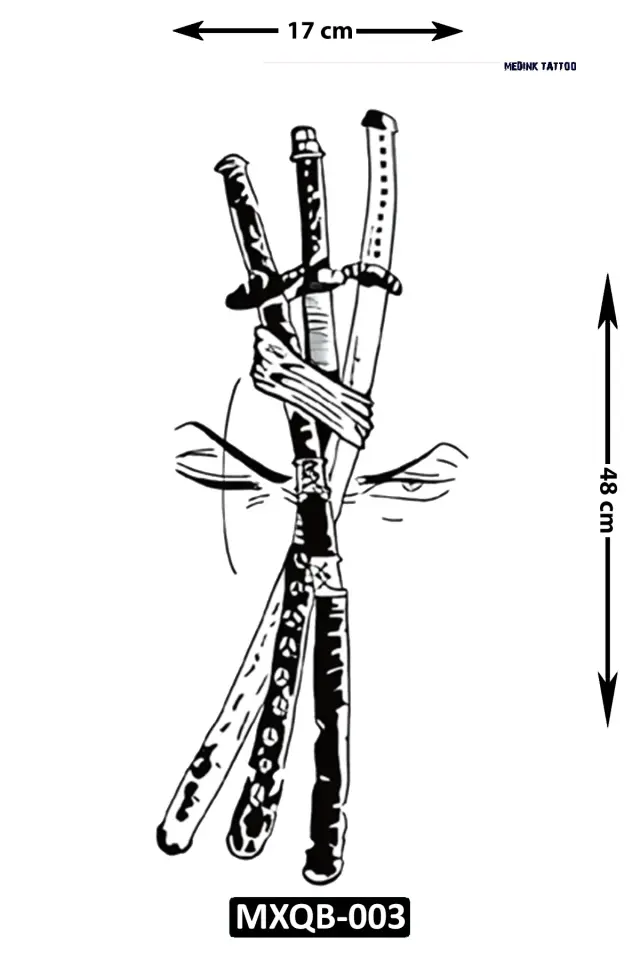 Orta Boy Dövme MXQB-003