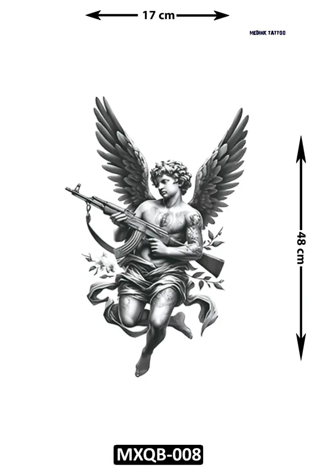 Orta Boy Dövme MXQB-008