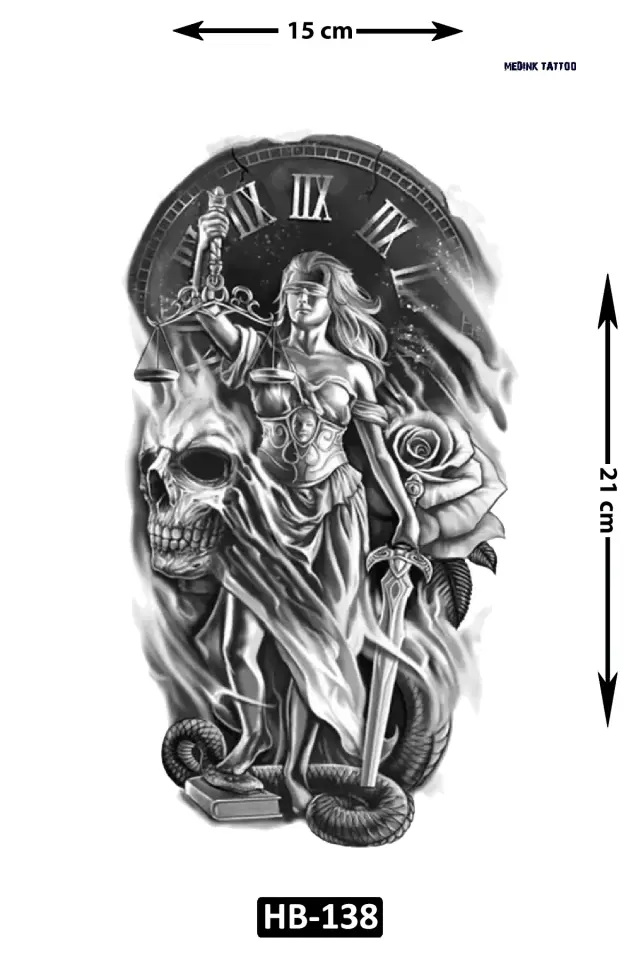 Orta Boy Dövme HB-138