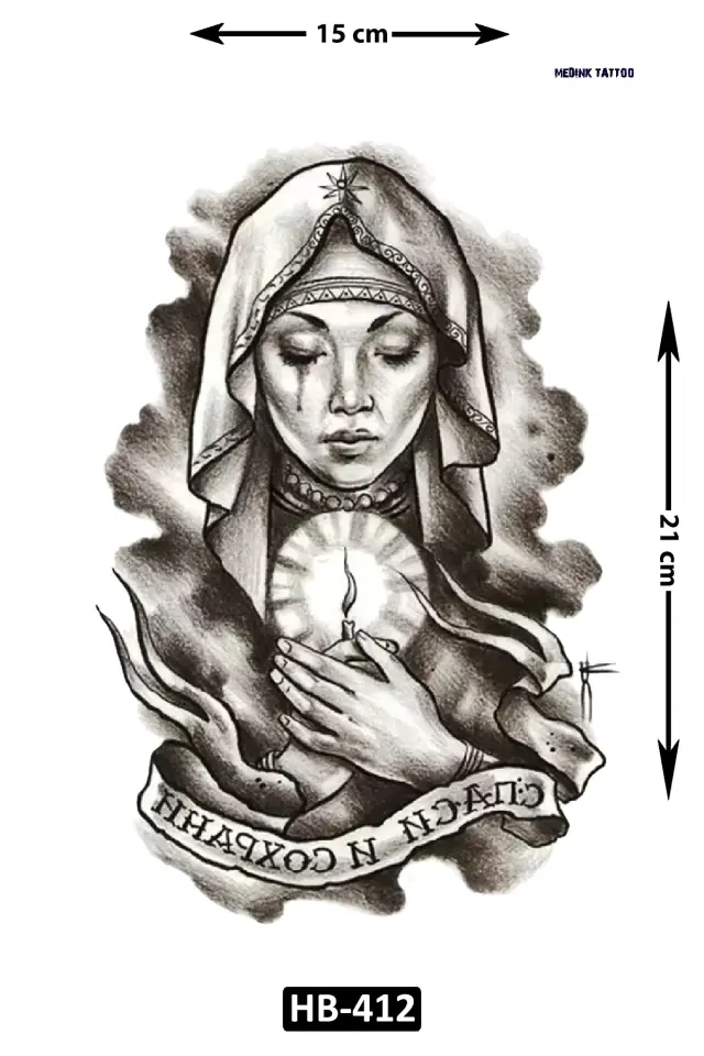 Orta Boy Dövme HB-412