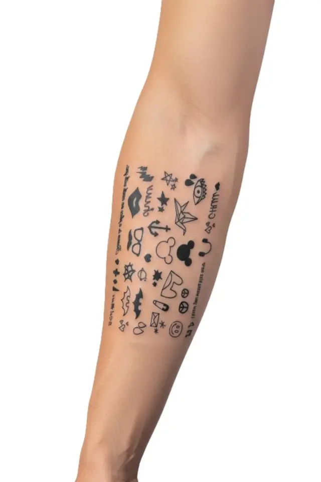 Orta Boy Dövme HB-647