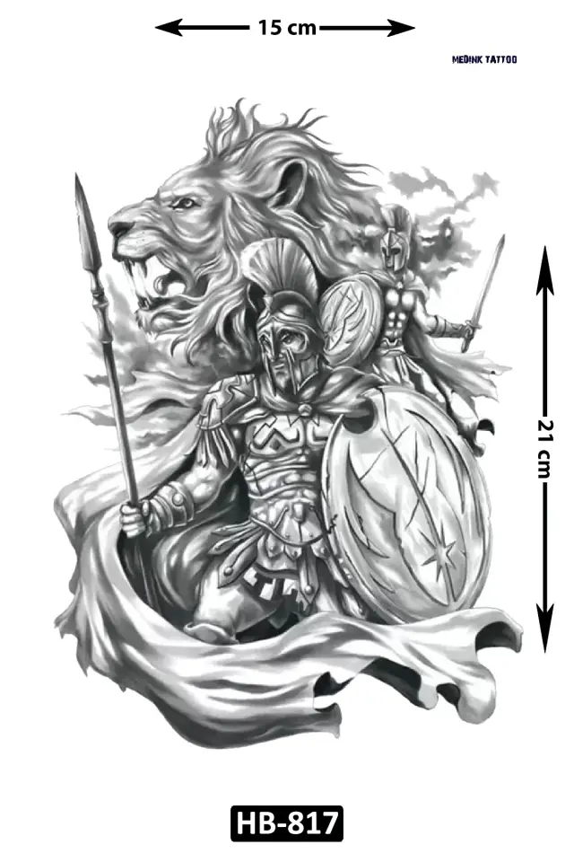 Orta Boy Dövme HB-817