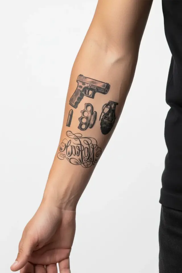 Orta Boy Dövme MHB-010