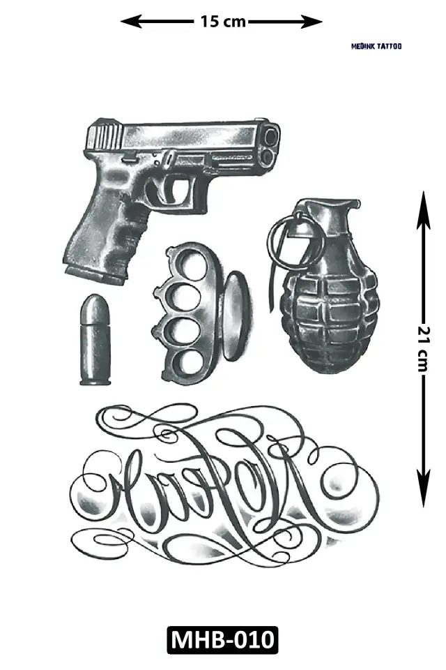 Orta Boy Dövme MHB-010