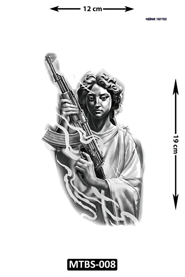 Orta Boy Dövme MTBS-008